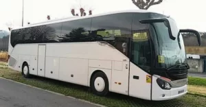 57 seater coach in Lourdes